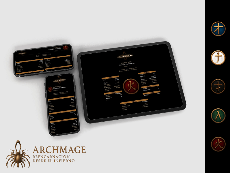 Concept art of Archmage: Reincarnation from Hell (2022)